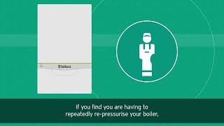 How to repressurise your ecoTEC exclusive boiler  Vaillant [upl. by Nitsed]