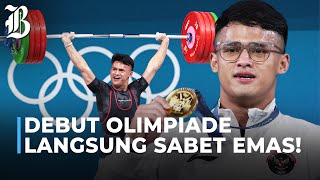 Rizki Juniansyah Raih Emas Olimpiade Sabet Rekor Baru [upl. by Gnaoh]