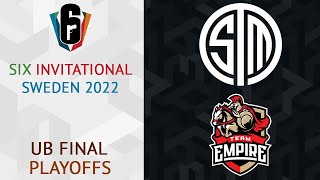 TSM vs EMP Game 1  Bank  Six Invitational 2022 [upl. by Wolfy400]