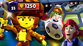 Carrying randoms 1 Bibi🎈⚾️【Brawl Stars】 [upl. by Kaja]