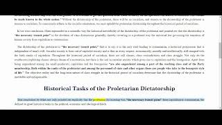 Socialism Is the Class Dictatorship of the Proletariat by Po Ching [upl. by Mattland]