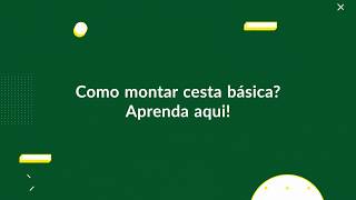 Aprenda como montar uma cesta básica [upl. by Christian]