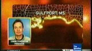 TWC Hurricane Katrina coverage 2005 Clip 10 [upl. by Maddocks]