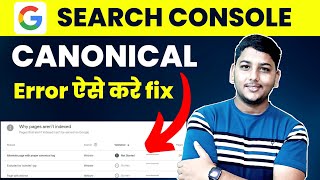 Google Search Console Fix Alternate Page With Proper Canonical Tags Error [upl. by Yanetruoc918]