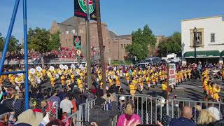 Kyoto Tachibana High School Japan band marching in the 2018 Rose Bowl Parade [upl. by Leopoldine]