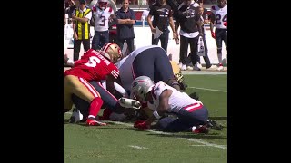 Maliek Collins with a Fumble Recovery vs New England Patriots [upl. by Ardnwahsal]