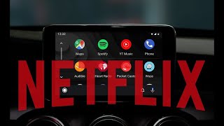 How to watch netflix on Android Auto  no root [upl. by Yud]