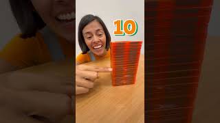 Creamos una torre de números 🔢 123andres aprendeespanol matemática kindergarten shortsvideo [upl. by Ocramed610]