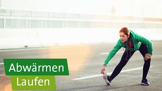 Laufen – Richtig abwärmen 4 Dehnübungen zum Mitmachen [upl. by Eerol493]