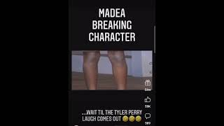 Madea breaks character [upl. by Cohe]