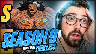 Mid Season 9 Tier List  Best and Worst Heroes  Overwatch 2 New Meta [upl. by Gertrudis859]