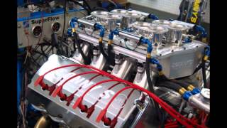 Worlds First 1000ci Drag Race Engine  SONNYS RACING [upl. by Ienttirb792]