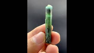 Natural Bicolor Tourmaline Crystal from Afghanistan [upl. by Still]