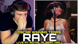 Reacting to RAYE  Oscar Winning Tears Live at the Royal Albert Hall [upl. by Claudie513]