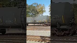 CSXT l732 local with 6127 GP402 amp 4063 SD403 switching at Thomasville GA Yard 11424 railfan [upl. by Lounge176]