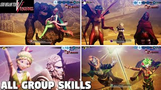 Shin Megami Tensei 5 Vengeance  ALL Group Skills [upl. by Notlehs205]