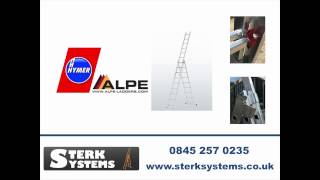 Alpe Three Section Combination Ladder 3x11  4004733 [upl. by Noryak]