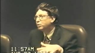 Bill Gates  Deposition Part 2 of 12 [upl. by Einnos]