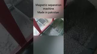 Magnetic separation machine experiment magnetictoys magneticseparator [upl. by Disini167]