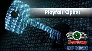 Playfair Cipher Encyption  Decryption  شرح بالعربي [upl. by Bashemeth]