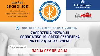 o Włodzimierz Zatorski Racja czy relacja – droga budowania duchowości [upl. by Wearing]