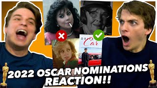 2022 Oscar Nomination REACTIONS [upl. by Aniles405]