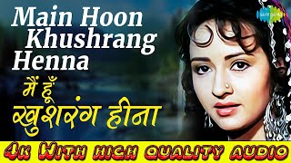 Main Hoon Khushrang Henna Happy Version 4K HQ Audio  Lata Mangeshkar  Heena 1991  Rishi Kapoor [upl. by Harilda936]