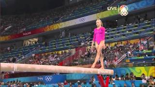 Nastia Liukin  Balance Beam  2008 Olympics All Around [upl. by Bay766]