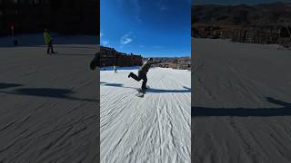 My First Time Snowboarding CLEW Bindings [upl. by Terrilyn]