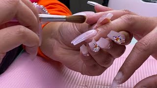 How To Do Acrylic Nails Fullset For Beginners StepbyStep [upl. by Pavier]