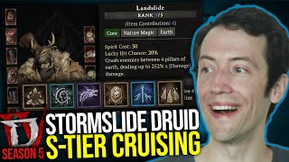 Diablo 4  The STier Stormslide Druid Guide [upl. by Ambrogio933]