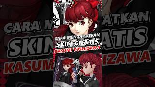 Identity V  Cara Mendapatkan Skin Gratis Kasumi Yoshizawa Persona 5 Royal shorts [upl. by Ellinnet79]