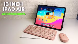 Best Accessories for 13” Apple iPad Air M2  Laptop wali baat [upl. by Moazami]