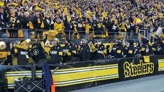 The steelers play styxtheband Renegade today against the browns NFL steelers [upl. by Nedap]