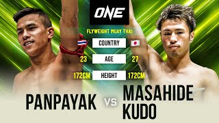 STRIKING SLUGFEST 💣  Panpayak vs Masahide Kudo  Full Fight Replay [upl. by Anek915]