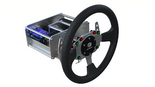 DIY Simulator steering wheel tutorial [upl. by Ardell252]