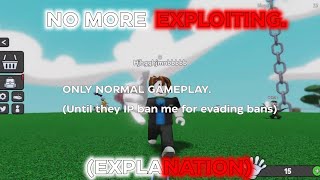 NO MORE SLAP BATTLES EXPLOITING Explanation Video [upl. by Esyak]