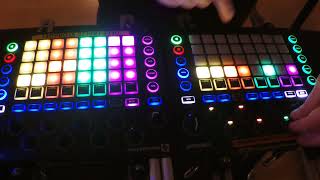 AchenbacH plays quotlauric acidquot Dual NOVATION OG Circuit techno livetechno dawless novation [upl. by Ennelram402]