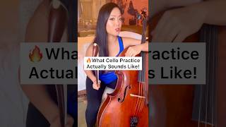 What Cello Practice Actually Sounds Like 🌟🤩 [upl. by Savinirs]