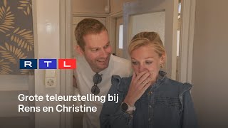 Rens en Christine schrikken zich rot bij onthulling Even schakelen  Kopen Zonder Kijken [upl. by Veron]