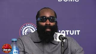 quotSo Disappointingquot James Harden Reacts To The Clippers Losing Intuit Dome Debut 116113 To Suns [upl. by Jakie]