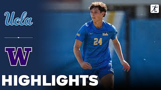 UCLA vs Washington  NCAA College Soccer  Highlights  November 03 2024 [upl. by Ellezig]