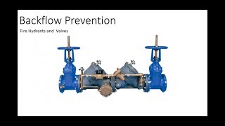 Water Distribution  Backflow Prevention [upl. by Brenk]