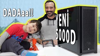 BÜYÜMÜŞ Junior Levon İle Corsair 5000D Airflow Kasasını İnceledik [upl. by Yarled]