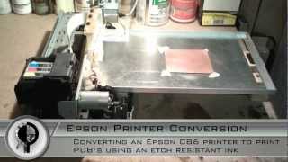 Modified Epson C86 PCB Printer [upl. by Esej]