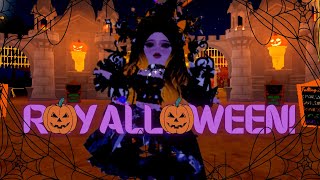 Checking Out The NEW Halloween Update In Royale High Roblox 🎃 [upl. by Artamas]