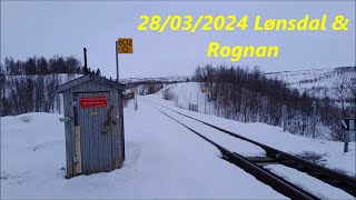 28032024  Lønsdal amp Rognan cargonet mix togtrafikk trainspotting vossloh nordland norway [upl. by Stig197]