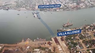 El primer túnel sumergido de Latinoamérica en Coatzacoalcos México [upl. by Keelia273]