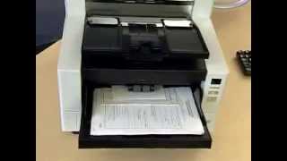 Kodak i4600 Scanner Mixed financial documents with control [upl. by Rratsal]