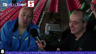 PRATO VS BULDOG LUCREZIA INTERVISTE POST GARA ANDREA BEARZI [upl. by Ide878]